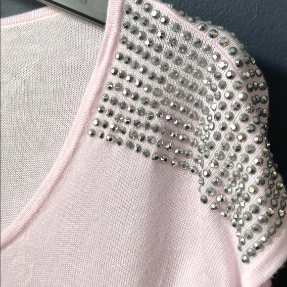 Express Pink Rhinestone Top - Picture 2 of 5